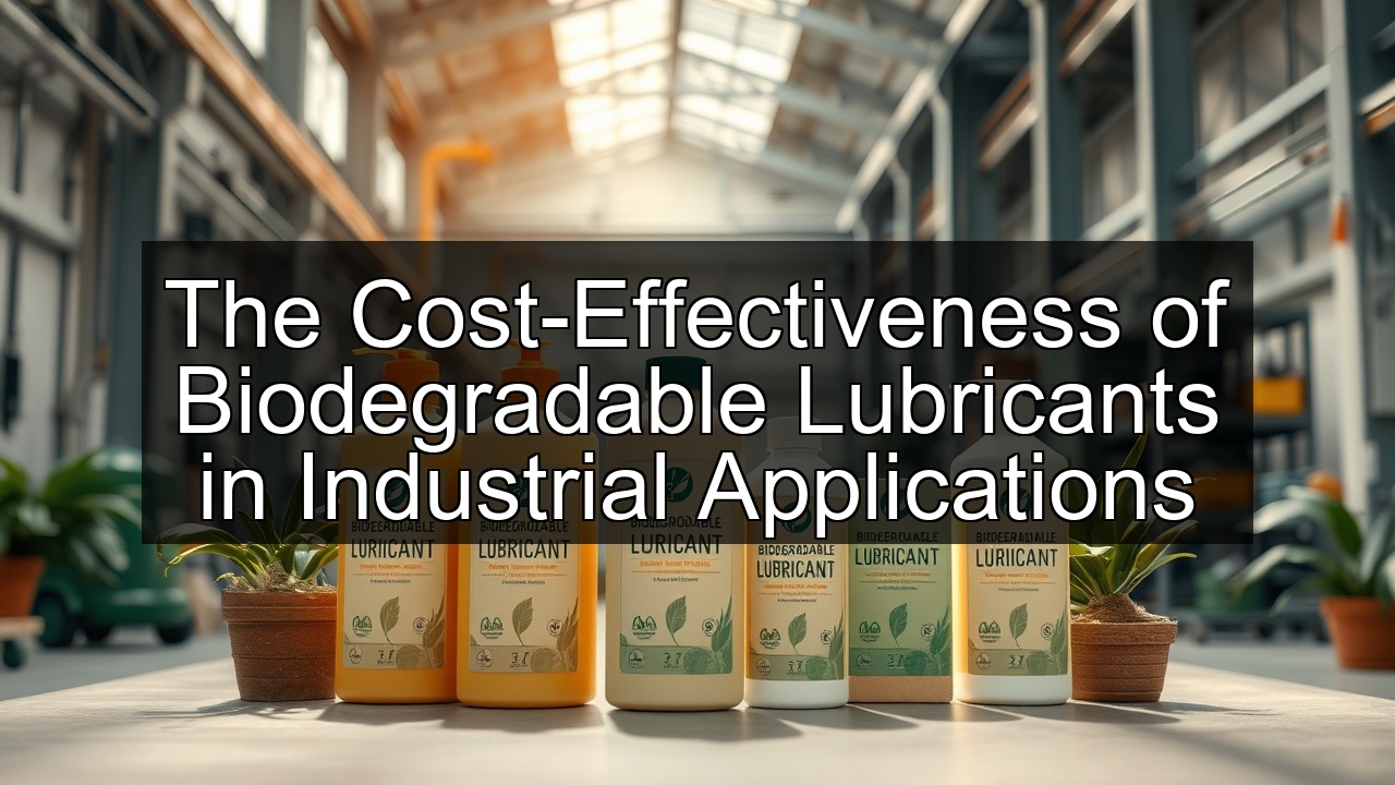 environmentally-friendly biodegradable grease lubricating fluid lubricants hydraulic oil